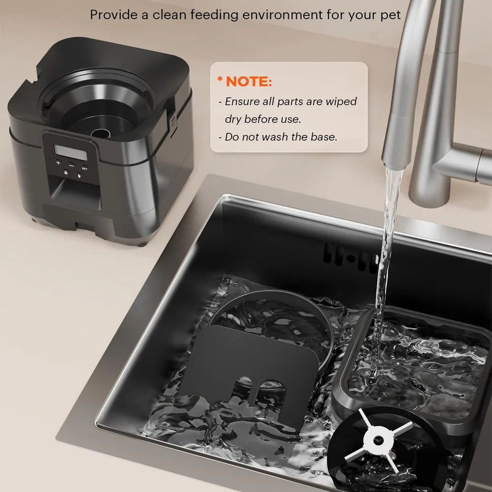 Comedero Inteligente Programable - Alimentación Automática para Mascotas