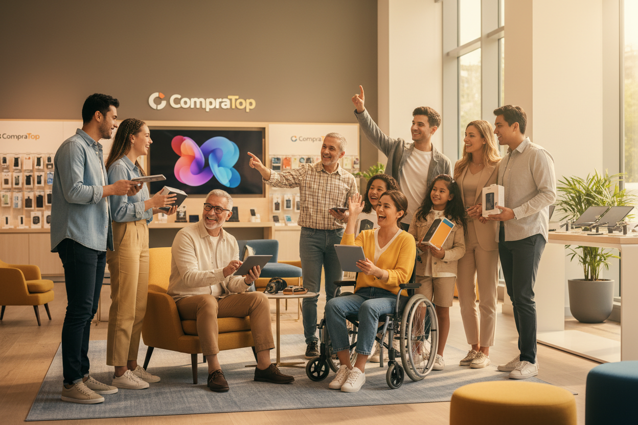 Grupo de personas felices - profesional y original